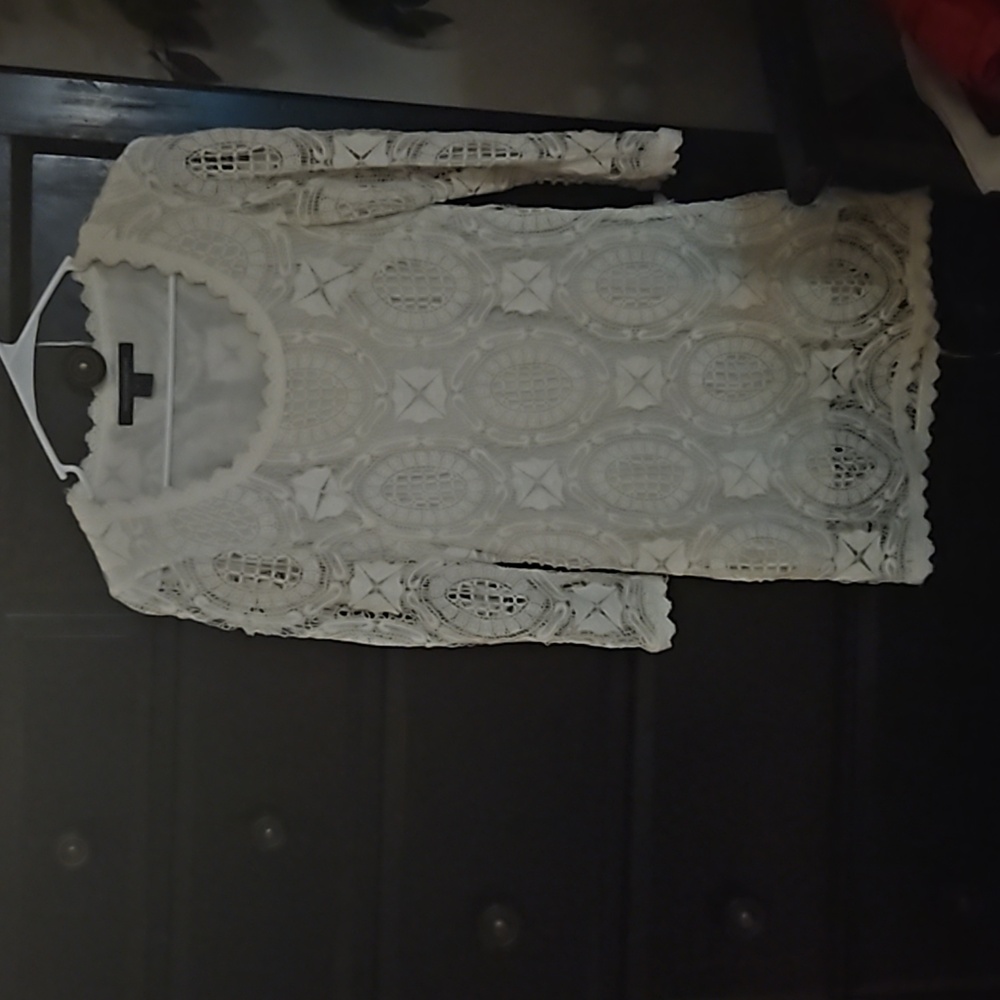 French Connection Size 0 Off-white Dress